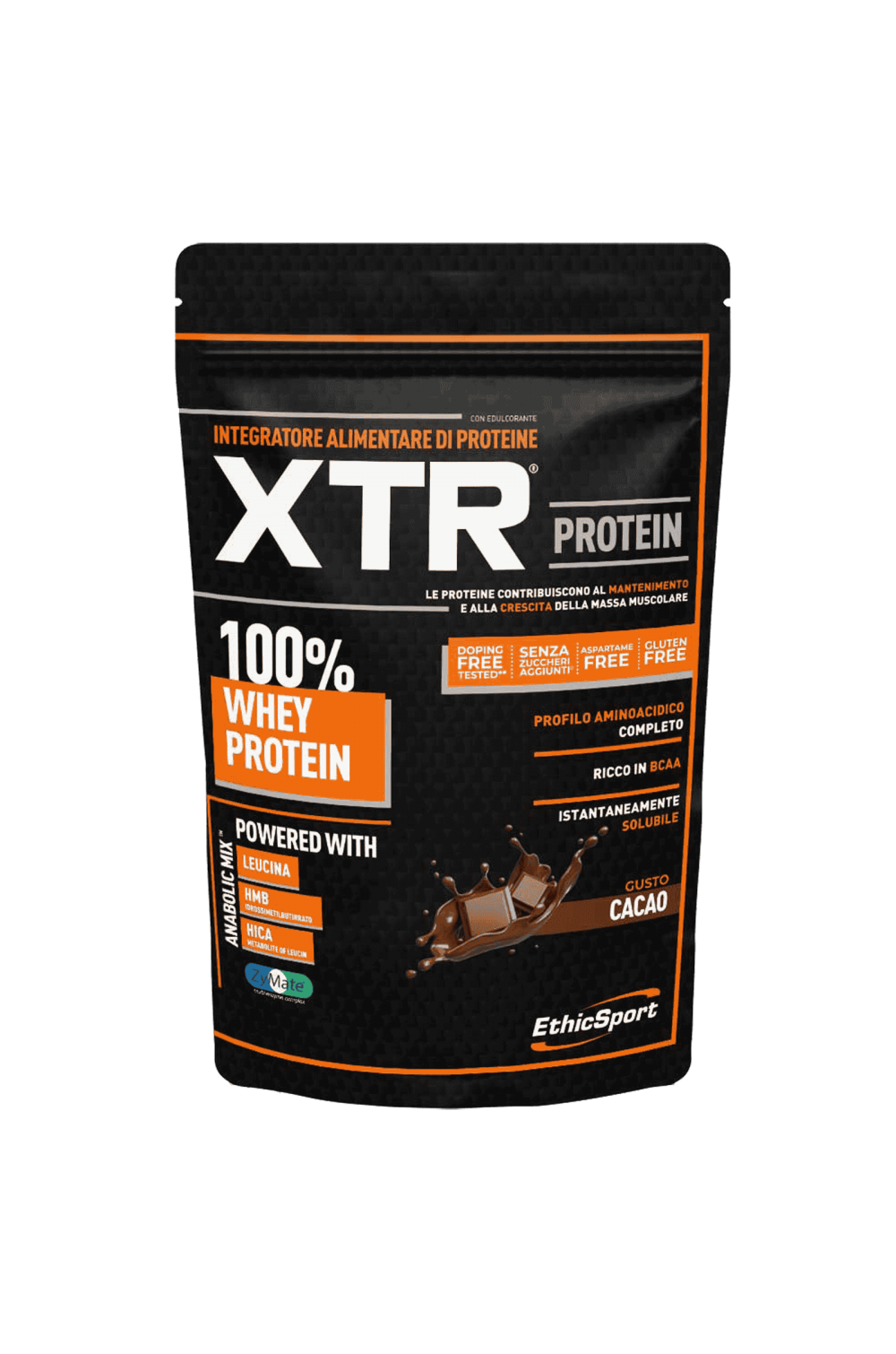 Ethicsport Protein XTR 100% Whey Protein 900 gr gusto cacao
