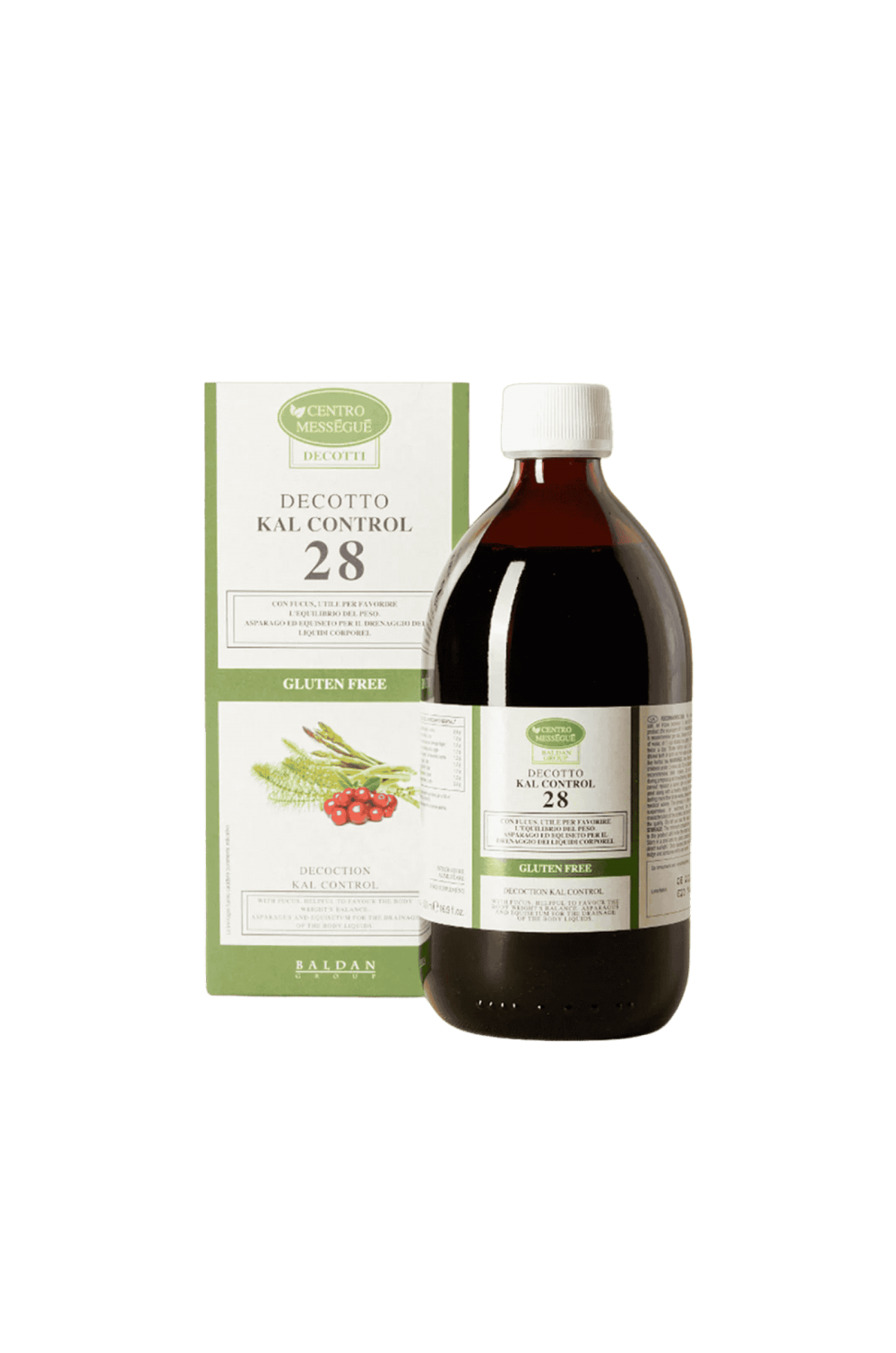 Centro Messegue Decotto 28 Kal Control 500 ml Estratto 28 Riducente Senza Glutine