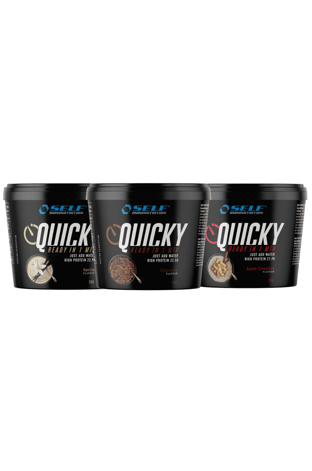 Quicky preparato proteico pronto in 1 minuto 70 gr