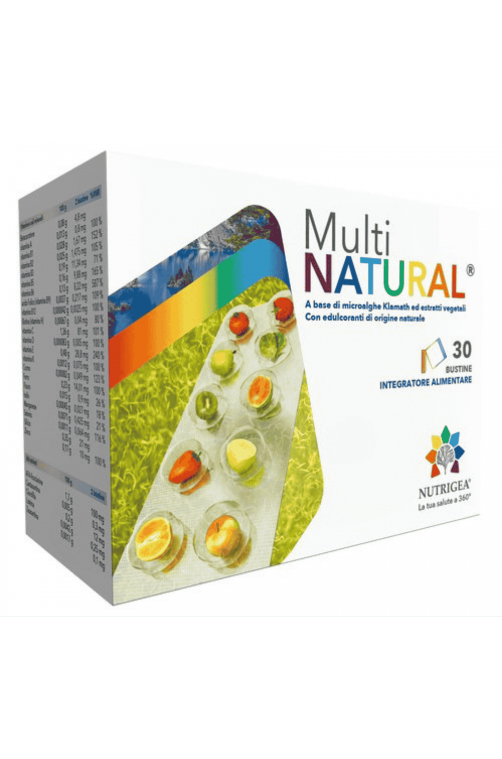 Nutrigea MultiNatural 30 Bustine Multivitaminico