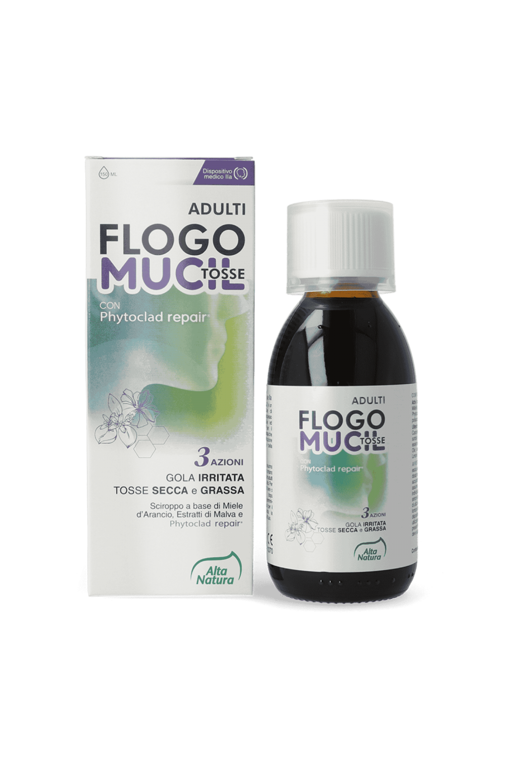 Flugomucil Tosse adulti 150 ml per tosse sia secca che grassa