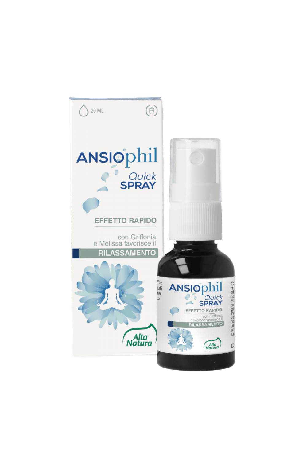 Alta Natura Ansiophil Quick Spray 20 ml effetto immediato
