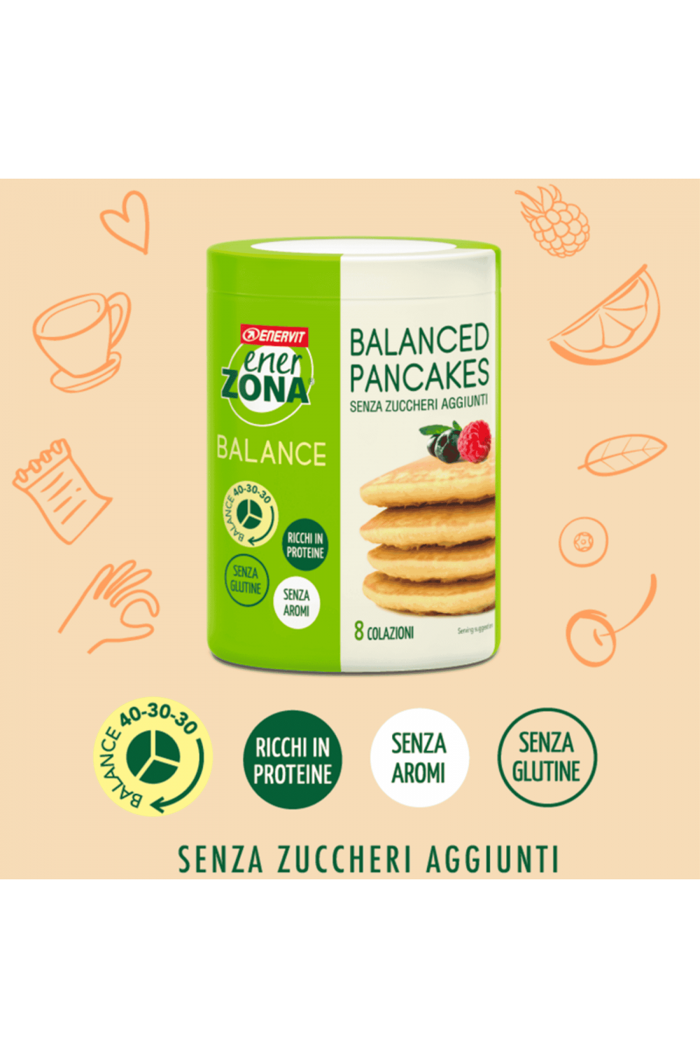 Enerzona Enervit Balanced Pancakes 320 g