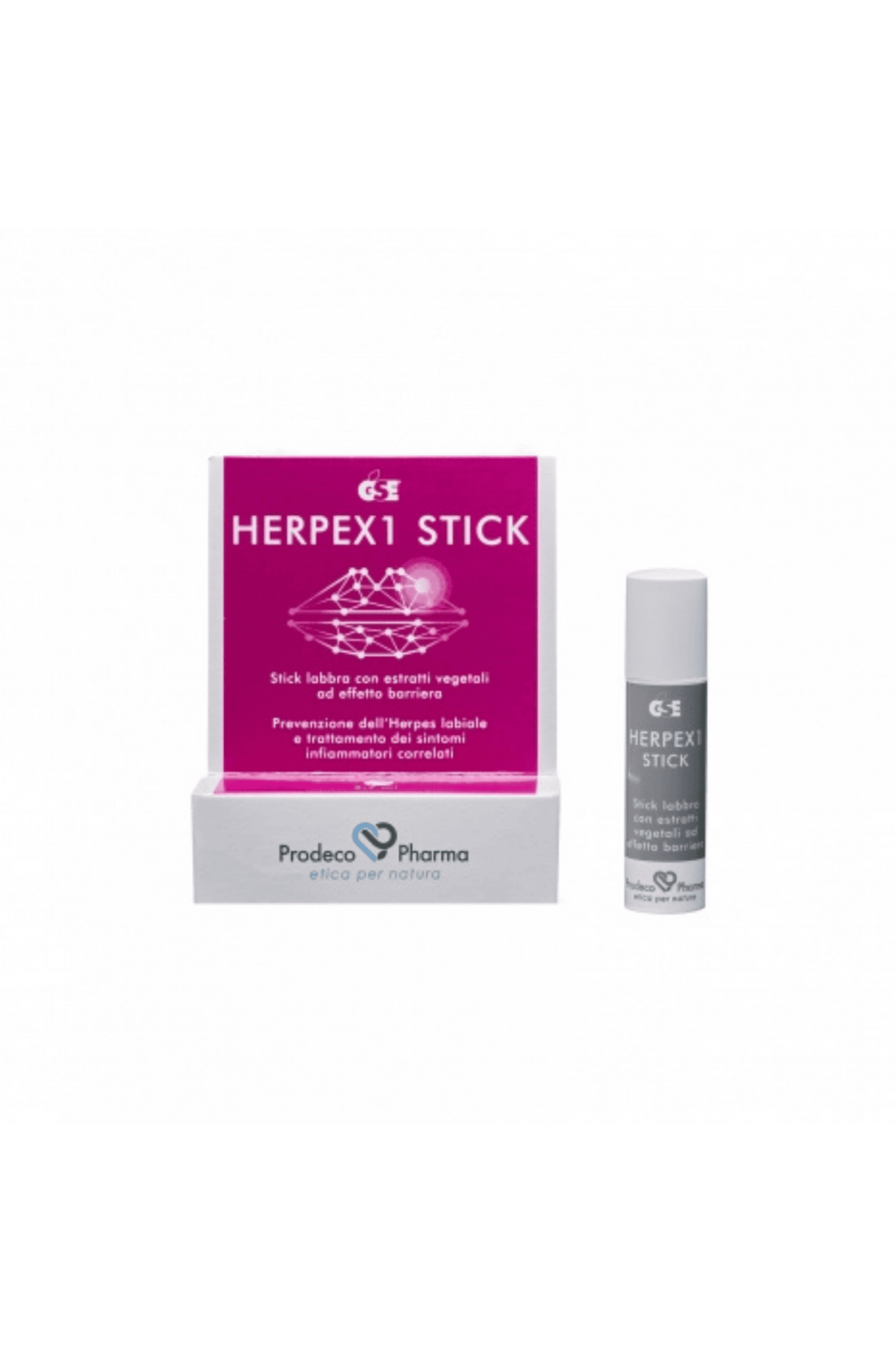 Prodeco GSE HERPEX 1 STICK 5,7 ml per labbra con estratti vegetali