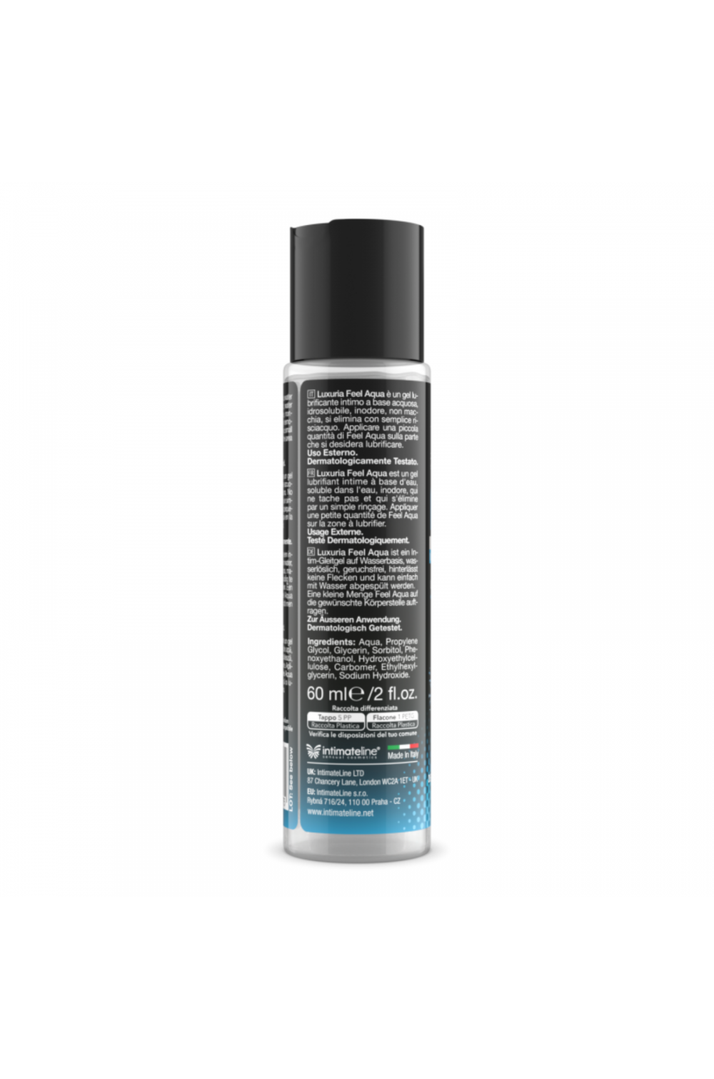 Intimateline Luxuria Feel Anal 60 ml Lubrificante a base d'acqua