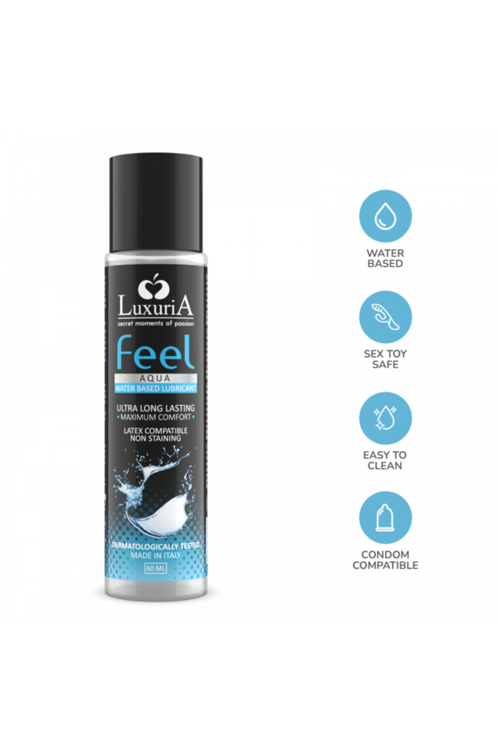 Intimateline Luxuria Feel Anal 60 ml Lubrificante a base d'acqua