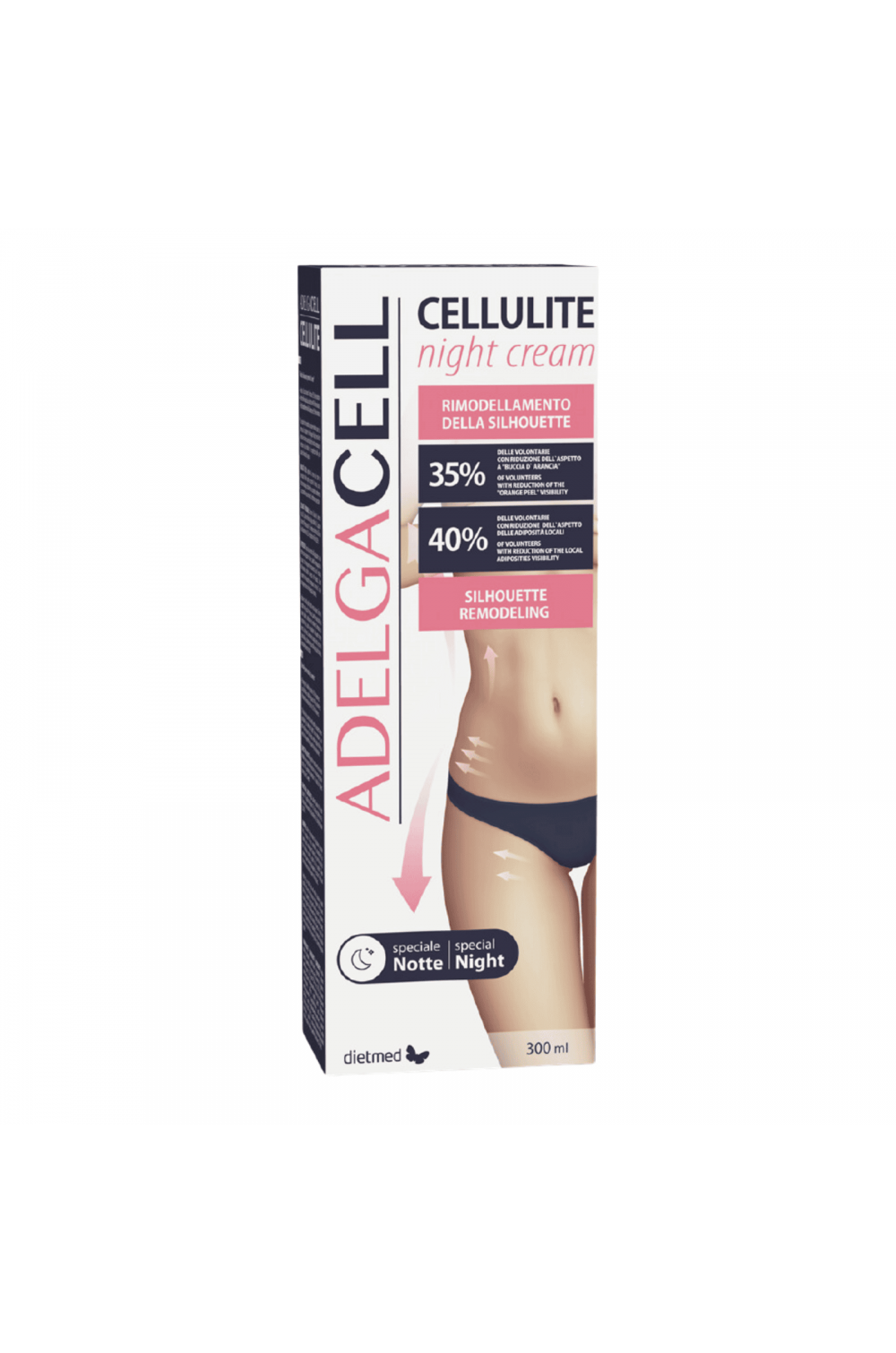 Crema Anticellulite Rimodellante Adelgacell Cellulite Night Cream